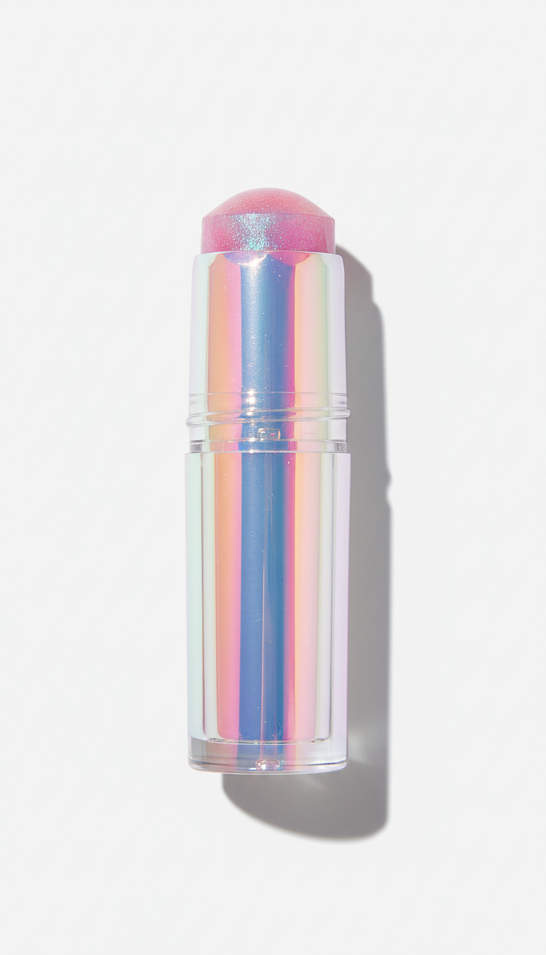 Holographic Shine Highlighter Stick Prismatic Glow
